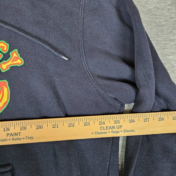 Emergency Intercom Hoodie XL Monkey Podcast Black Pullover Discontinued H55 - Picture 5 of 7